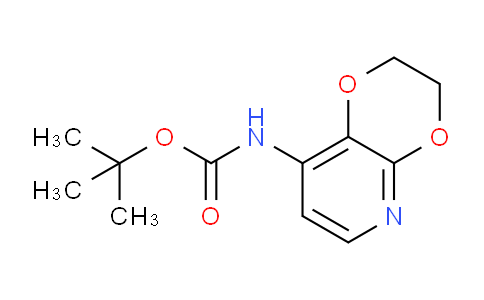CAS No. 1346447-37-7, tert-Butyl (2,3-dihydro-[1,4]dioxino[2,3-b]pyridin-8-yl)carbamate
