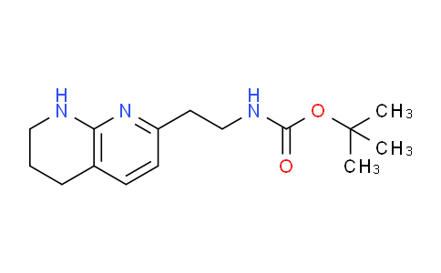 MC684346 | 227751-78-2 | tert-Butyl (2-(5,6,7,8-tetrahydro-1,8-naphthyridin-2-yl)ethyl)carbamate