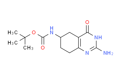 CAS No. 1416439-18-3, tert-Butyl (2-amino-4-oxo-3,4,5,6,7,8-hexahydroquinazolin-6-yl)carbamate