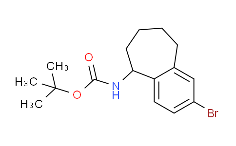 CAS No. 1798792-43-4, tert-Butyl (2-bromo-6,7,8,9-tetrahydro-5H-benzo[7]annulen-5-yl)carbamate