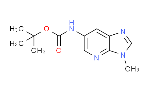 CAS No. 1171920-80-1, tert-Butyl (3-methyl-3H-imidazo[4,5-b]pyridin-6-yl)carbamate