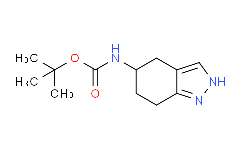 CAS No. 955406-11-8, tert-Butyl (4,5,6,7-tetrahydro-2H-indazol-5-yl)carbamate