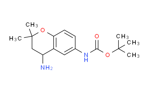 CAS No. 1314406-35-3, tert-Butyl (4-amino-2,2-dimethylchroman-6-yl)carbamate