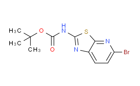 CAS No. 1067877-78-4, tert-Butyl (5-bromothiazolo[5,4-b]pyridin-2-yl)carbamate
