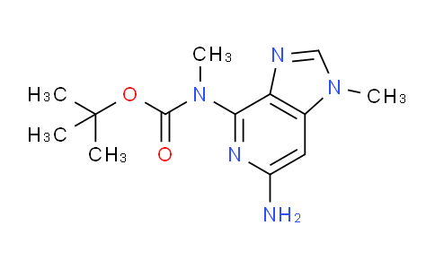 CAS No. 887147-25-3, tert-Butyl (6-amino-1-methyl-1H-imidazo[4,5-c]pyridin-4-yl)(methyl)carbamate