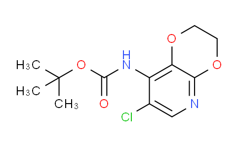 CAS No. 1346447-03-7, tert-Butyl (7-chloro-2,3-dihydro-[1,4]dioxino[2,3-b]pyridin-8-yl)carbamate