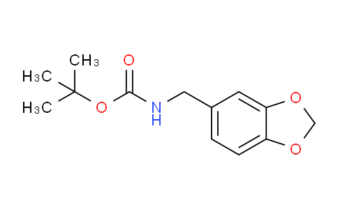 CAS No. 777946-61-9, tert-Butyl (benzo[d][1,3]dioxol-5-ylmethyl)carbamate