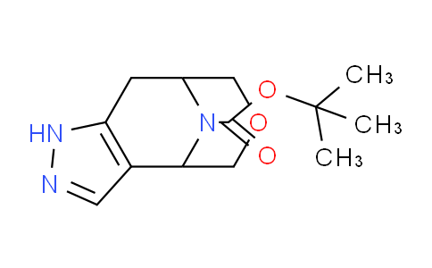 CAS No. 1311183-41-1, tert-Butyl 1,4,5,7,8,9-hexahydro-4,8-epiminooxocino[5,4-c]pyrazole-10-carboxylate