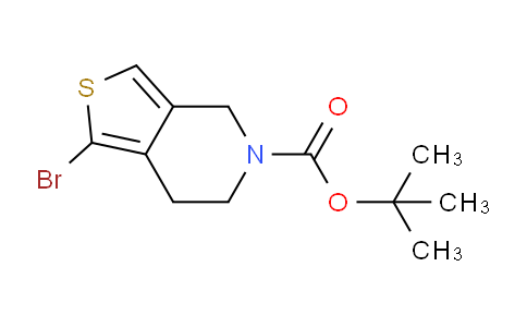 CAS No. 1000577-96-7, tert-Butyl 1-bromo-6,7-dihydrothieno[3,4-c]pyridine-5(4H)-carboxylate