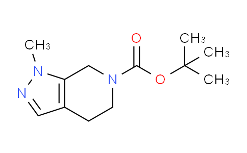 CAS No. 1395492-96-2, tert-Butyl 1-methyl-4,5-dihydro-1H-pyrazolo[3,4-c]pyridine-6(7H)-carboxylate