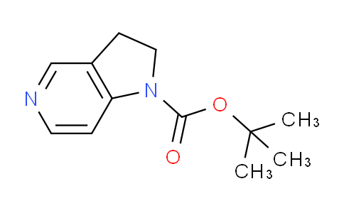 CAS No. 219834-81-8, tert-Butyl 2,3-dihydro-1H-pyrrolo[3,2-c]pyridine-1-carboxylate
