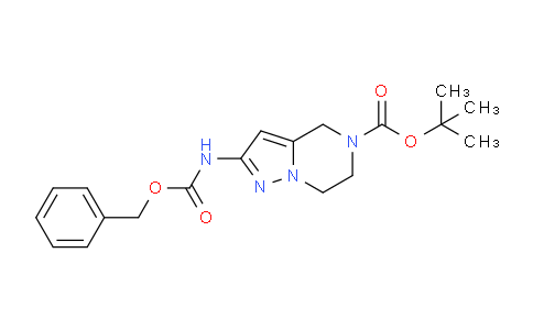 1209488-61-8 | tert-Butyl 2-(((benzyloxy)carbonyl)amino)-6,7-dihydropyrazolo[1,5-a]pyrazine-5(4H)-carboxylate