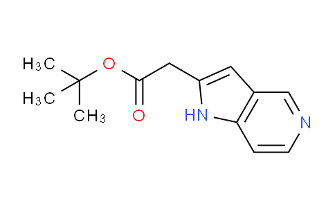 CAS No. 1956341-00-6, tert-Butyl 2-(1H-pyrrolo[3,2-c]pyridin-2-yl)acetate