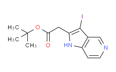 DY684424 | 1956385-00-4 | tert-Butyl 2-(3-iodo-1H-pyrrolo[3,2-c]pyridin-2-yl)acetate