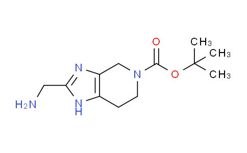 CAS No. 1251014-92-2, tert-Butyl 2-(aminomethyl)-6,7-dihydro-1H-imidazo[4,5-c]pyridine-5(4H)-carboxylate