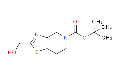 CAS No. 1269532-60-6, tert-Butyl 2-(hydroxymethyl)-6,7-dihydrothiazolo[4,5-c]pyridine-5(4H)-carboxylate