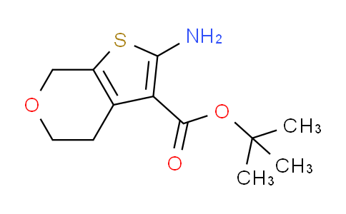 CAS No. 243968-52-7, tert-Butyl 2-amino-5,7-dihydro-4H-thieno[2,3-c]pyran-3-carboxylate