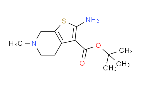 CAS No. 353467-24-0, tert-Butyl 2-amino-6-methyl-4,5,6,7-tetrahydrothieno[2,3-c]pyridine-3-carboxylate