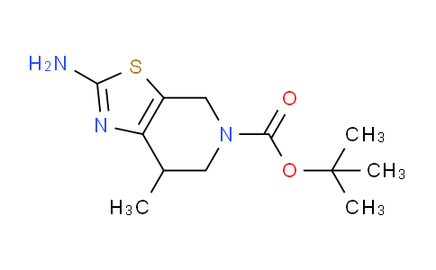 CAS No. 1253415-55-2, tert-Butyl 2-amino-7-methyl-6,7-dihydrothiazolo[5,4-c]pyridine-5(4H)-carboxylate