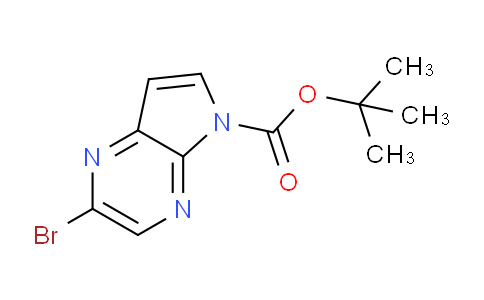 CAS No. 1207625-13-5, tert-Butyl 2-bromo-5H-pyrrolo[2,3-b]pyrazine-5-carboxylate