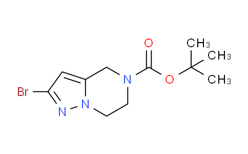 CAS No. 1250998-21-0, tert-Butyl 2-bromo-6,7-dihydropyrazolo[1,5-a]pyrazine-5(4H)-carboxylate
