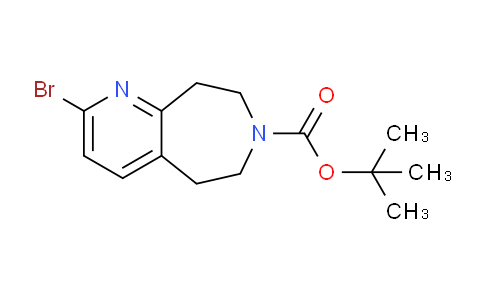 CAS No. 1445951-00-7, tert-Butyl 2-bromo-8,9-dihydro-5H-pyrido[2,3-d]azepine-7(6H)-carboxylate