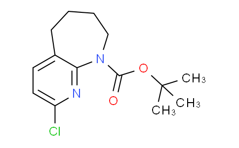 CAS No. 679392-25-7, tert-Butyl 2-chloro-7,8-dihydro-5H-pyrido[2,3-b]azepine-9(6H)-carboxylate