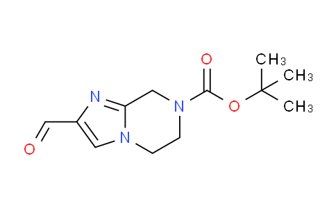 CAS No. 1174068-98-4, tert-Butyl 2-formyl-5,6-dihydroimidazo[1,2-a]pyrazine-7(8H)-carboxylate