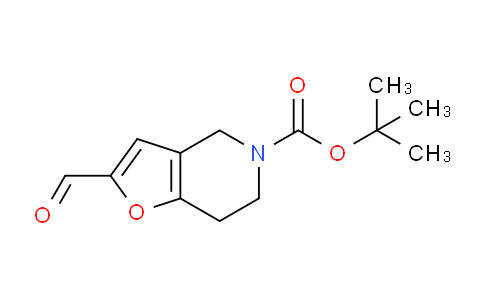 CAS No. 1060814-41-6, tert-Butyl 2-formyl-6,7-dihydrofuro[3,2-c]pyridine-5(4H)-carboxylate