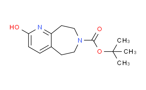 CAS No. 1003589-96-5, tert-Butyl 2-hydroxy-8,9-dihydro-5H-pyrido[2,3-d]azepine-7(6H)-carboxylate
