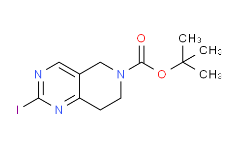 CAS No. 1613148-20-1, tert-Butyl 2-iodo-7,8-dihydropyrido[4,3-d]pyrimidine-6(5H)-carboxylate