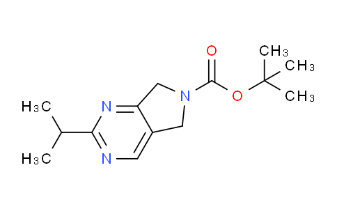 CAS No. 1330755-01-5, tert-Butyl 2-isopropyl-5H-pyrrolo[3,4-d]pyrimidine-6(7H)-carboxylate