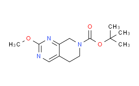 CAS No. 1395493-06-7, tert-Butyl 2-methoxy-5,6-dihydropyrido[3,4-d]pyrimidine-7(8H)-carboxylate