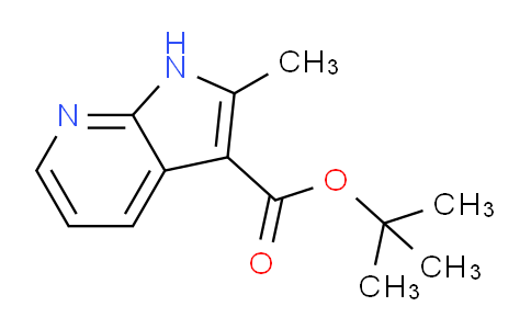 CAS No. 1450661-33-2, tert-Butyl 2-methyl-1H-pyrrolo[2,3-b]pyridine-3-carboxylate
