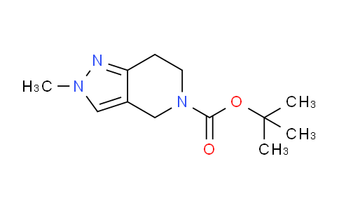 CAS No. 100501-57-3, tert-Butyl 2-methyl-6,7-dihydro-2H-pyrazolo[4,3-c]pyridine-5(4H)-carboxylate