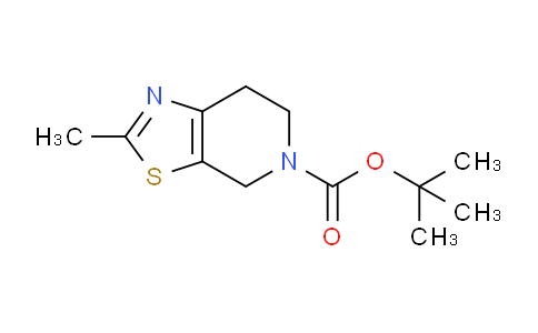 CAS No. 220388-97-6, tert-Butyl 2-methyl-6,7-dihydrothiazolo[5,4-c]pyridine-5(4H)-carboxylate