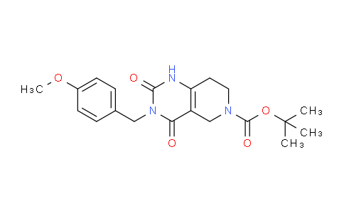 CAS No. 947404-33-3, tert-Butyl 3-(4-methoxybenzyl)-2,4-dioxo-1,2,3,4,7,8-hexahydropyrido[4,3-d]pyrimidine-6(5H)-carboxylate