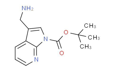 CAS No. 1260859-36-6, tert-Butyl 3-(aminomethyl)-1H-pyrrolo[2,3-b]pyridine-1-carboxylate