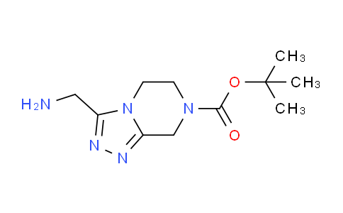 CAS No. 1250999-00-8, tert-Butyl 3-(aminomethyl)-5,6-dihydro-[1,2,4]triazolo[4,3-a]pyrazine-7(8H)-carboxylate
