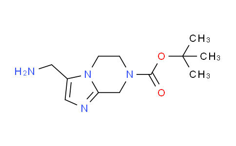 CAS No. 1314388-56-1, tert-Butyl 3-(aminomethyl)-5,6-dihydroimidazo[1,2-a]pyrazine-7(8H)-carboxylate