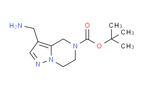 CAS No. 1391733-77-9, tert-Butyl 3-(aminomethyl)-6,7-dihydropyrazolo[1,5-a]pyrazine-5(4H)-carboxylate