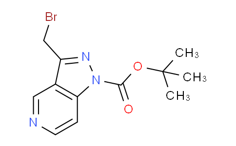 CAS No. 1072249-77-4, tert-Butyl 3-(bromomethyl)-1H-pyrazolo[4,3-c]pyridine-1-carboxylate