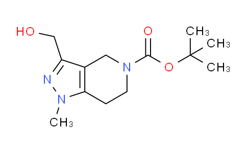CAS No. 1330765-07-5, tert-Butyl 3-(hydroxymethyl)-1-methyl-6,7-dihydro-1H-pyrazolo[4,3-c]pyridine-5(4H)-carboxylate