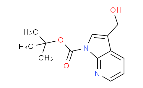 CAS No. 144657-67-0, tert-Butyl 3-(hydroxymethyl)-1H-pyrrolo[2,3-b]pyridine-1-carboxylate