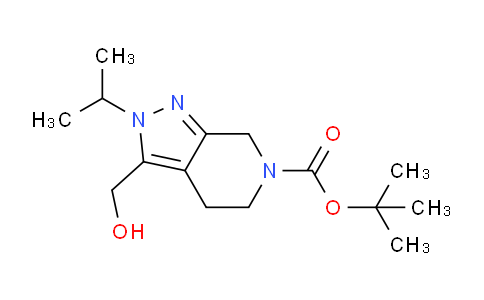 CAS No. 1823389-31-6, tert-Butyl 3-(hydroxymethyl)-2-isopropyl-4,5-dihydro-2H-pyrazolo[3,4-c]pyridine-6(7H)-carboxylate