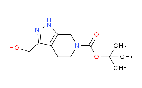 CAS No. 1251014-60-4, tert-Butyl 3-(hydroxymethyl)-4,5-dihydro-1H-pyrazolo[3,4-c]pyridine-6(7H)-carboxylate