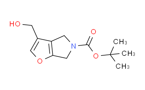 CAS No. 1823776-29-9, tert-Butyl 3-(hydroxymethyl)-4H-furo[2,3-c]pyrrole-5(6H)-carboxylate
