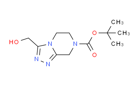 CAS No. 1251002-77-3, tert-Butyl 3-(hydroxymethyl)-5,6-dihydro-[1,2,4]triazolo[4,3-a]pyrazine-7(8H)-carboxylate