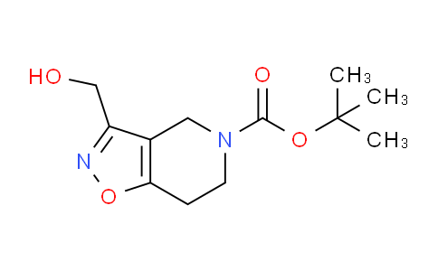 CAS No. 1251014-58-0, tert-Butyl 3-(hydroxymethyl)-6,7-dihydroisoxazolo[4,5-c]pyridine-5(4H)-carboxylate