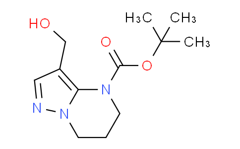 CAS No. 1260876-41-2, tert-Butyl 3-(hydroxymethyl)-6,7-dihydropyrazolo[1,5-a]pyrimidine-4(5H)-carboxylate
